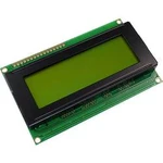 LCD displej Display Elektronik DEM20485SYH-LY-CYR22, 20 x 4 Pixel, (š x v x h) 98 x 60 x 11.6 mm, žlutozelená