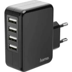 USB nabíječka Hama 00173676, nabíjecí proud 4800 mA, černá