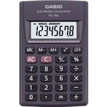 Casio HL-4A kapesní kalkulačka antracitová Displej (počet míst): 8 na baterii (š x v x h) 56 x 9 x 87 mm