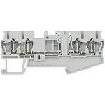 Oddělovací svorka přípojka s pružinovým protitahem Siemens 8WH20046AF00, šedá, 50 ks