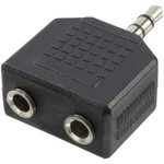 Jack audio adaptér LogiLink CA1002, černá