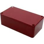 Univerzální pouzdro Hammond Electronics 1590B2RD 1590B2RD, 112 x 60 x 38 , litý hliník, červená, 1 ks