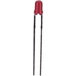 LED s vývody kulatý, 3 mm, zelená
