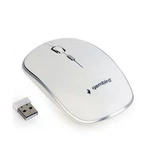 Optická Wi-Fi myš Gembird MUSW-4B-01-W MUSW-4B-01-W, bílá