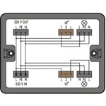 Rozvodný box WAGO 25 A, 250 V, černá, 1 ks