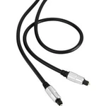 Toslink digitální audio kabel SpeaKa Professional SP-7870564, [1x Toslink zástrčka (ODT) - 1x Toslink zástrčka (ODT)], 0.50 m, černá