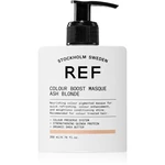 REF Colour Boost Masque jemná vyživující maska bez permanentních barevných pigmentů ASH BLONDE 200 ml