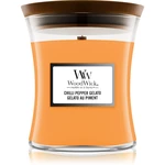 Woodwick Chilli Pepper Gelato vonná svíčka s dřevěným knotem 275 g