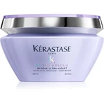 Kérastase Blond Absolu Masque Ultra-Violet hloubková péče pro zesvětlené, melírované studené blond vlasy 200 ml