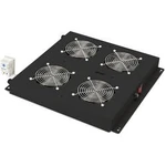 Větrák pro datové skříně Digitus DN-19 FAN-4-B-N, velikost racku (HE) 1 HE, 19 palec