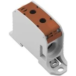 Průchodková svorka Weidmüller WPD 131 1X95/1X95 BN, 2502680000, šedá, hnědá, 2 ks