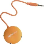 Audio rozbočovač Boompods Audio Splitter AUX, oranžová