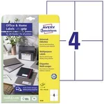 Avery-Zweckform 6124 etikety 105 x 148 mm papír bílá 40 ks permanentní univerzální etikety inkoust, laser, kopie 10 Blatt