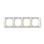 ABB Element čtyřrámeček slonová kost/ledová bílá 3901E-A00140 21 vodorovný