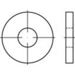 Podložka plochá TOOLCRAFT 138259, vnitřní Ø: 8.4 mm, ocel, 100 ks
