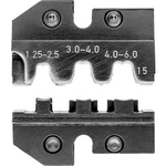 Krimpovací čelisti pro praporkové konektory Knipex, 1,25-2,5/3,0-6,0 mm²