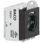 Kontaktní blok s adaptérem BACO BA333E10, 600 V, 10 A, šroubovací, 1 spínací