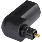 Toslink digitální audio adaptér Hicon POF-732, černá