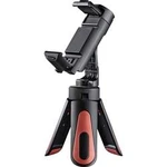 Stojan na smartphone Hama Pocket II Rotation, 1/4palcové, min./max.výška 15 cm, černá, červená