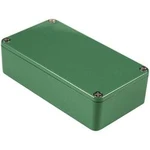 Univerzální pouzdro hliníkové Hammond Electronics, (d x š x v) 111,5 x 59,5 x 31 mm, zelená