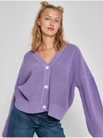 Purple Cardigan Noisy May Una - Women