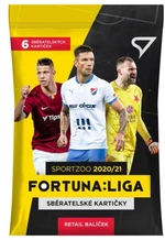 Sportzoo Futbalové karty Fortuna Liga 2020-21 Retail Balíček 1. seria
