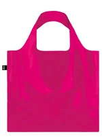 Skládací nákupní taška LOQI TRANSPARENT Pink