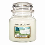 Svíčka YANKEE CANDLE 411g Clean cotton