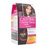 L´Oréal Paris Casting Creme Gloss 48 ml farba na vlasy pre ženy 535 Chocolate na všetky typy vlasov; na farbené vlasy