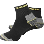 L+D WORK 25773-43-46 ponožky krátke Vel.: 43-46 3 pár