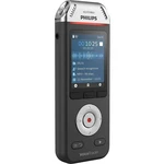 Philips DVT-2810 digitálny diktafón Maximálny čas nahrávania 2147 h čierna, strieborná