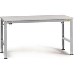Manuflex LU4048.9006 ESD pracovný stôl UNIVERSAL Štandardný základný stôl s melamínovou doskou, ŠxHxV = 1500 x 600 x 763