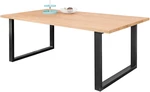 MEBLE PYKA Jídelní stůl MATIN s deskou v celku 90-140 cm