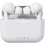 Denver TWE-37 Bluetooth, true Wireless Hi-Fi štupľové slúchadlá do uší  biela