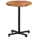 Bistro Table Round Ø23.6"x29.5" Solid Acacia Wood