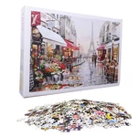 1000 Pieces Jigsaw Puzzle Toy DIY Assembly Paper Puzzle Beautiful Building Landscape Educational Toy