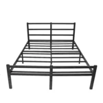 King Bed Frame with Headboard, 14 Inch Platform Bed Frame No Box Spring Needed, Metal King Size Bed Frame with Storage ,