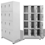 Locker Cabinet with 12 Compartments 35.4"x17.7"x70.9"