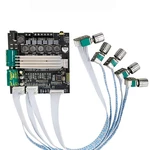 ZK-TB22P 2.1 Channel bluetooth 5.1 Audio Power Amplifier Board TWS Paring Interconnect 50W+50W+100W Potentiometer Extern