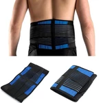 Neoprene Lower Back Support Compression Brace Pull Lumbar Disc Herniation Pain Relief Belt
