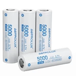 4Pcs Astrolux® C2150 5000mAh 3.7V 21700 Unprotected Li-ion Battery 15A High Performance Rechargeable Lithium Power Cell