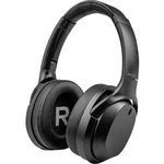 Bluetooth®, kabelová Hi-Fi sluchátka Over Ear LINDY LH700XW 73202, černá