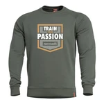 Mikina Hawk Train Your Passion PENTAGON® – Zelená (Barva: Zelená, Velikost: 3XL)