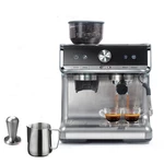 HiBREW CM5020 Semi-automatic Espresso Machine 1450W 220V Conical Burr Grinder19 Bar High Pressure Extraction, 30 Level