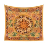 Ins Retro Burning Sun Tapestry Multicolor Polyester Large Size Backdrop Wall Cloth for BedRoom Dorm Home Decoration