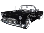 1956 Ford Thunderbird Black "Timeless Classics" 1/18 Diecast Model Car by Motormax