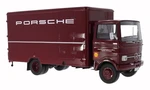 Mercedes LP 608 Koffer LKW Porsche 1/18 Model by Premium ClassiXXs