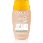 Bioderma Photoderm Nude Touch minerálny opaľovací fluid na tvár SPF 50+ odtieň Very light 40 ml