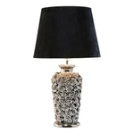 Stolová lampa v striebornej farbe Kare Design Rose