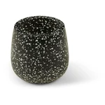 Čierny kvetináč Bonami Selection Terrazzo, ø 15 cm